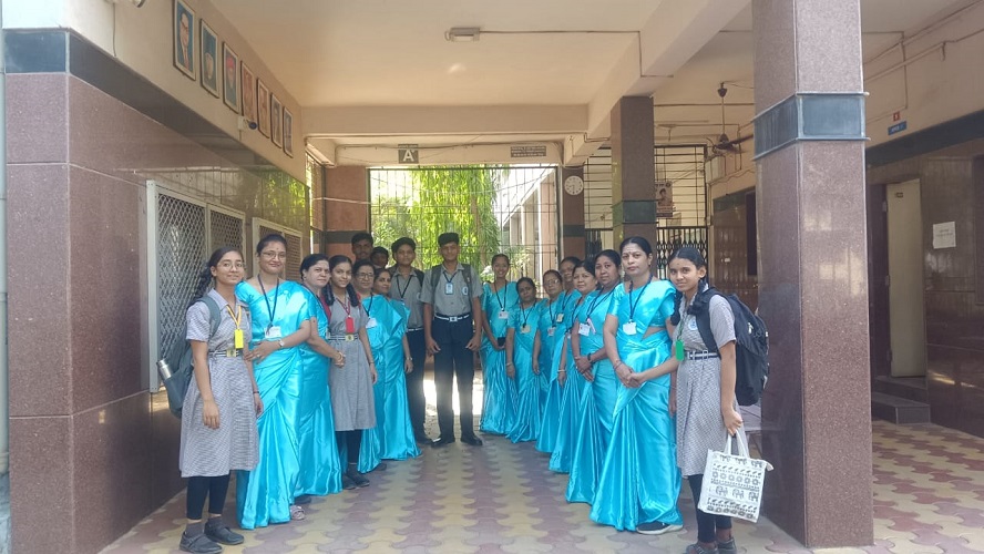 Blue House Teachers Welcoming IX,X & XII std. students on 01.06.2026